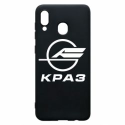 Чехол для Samsung A20 КРаЗ лого - PrintSalon