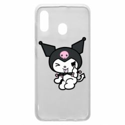 Чехол для Samsung A20 Kuromi hello kitty - PrintSalon