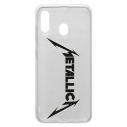 Чехол для Samsung A20 Logo Metallica - PrintSalon