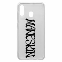 Чохол для Samsung A20 Måneskin logo art - PrintSalon