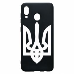 Чехол для Samsung A20 Маленький герб України - PrintSalon