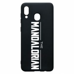 Чохол для Samsung A20 Mandalorian logo - PrintSalon
