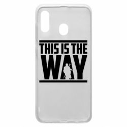 Чохол для Samsung A20 Mandalorian This Is The Way - PrintSalon