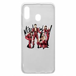 Чехол для Samsung A20 Maneskin band-PrintSalon Чехол для Samsung A20 Maneskin band