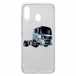 Чехол для Samsung A20 MEN truck - PrintSalon