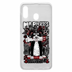 Чехол для Samsung A20 Mr pickles the dog - PrintSalon