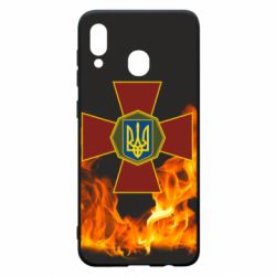 Чехол для Samsung A20 Нацгвардія Вогонь - PrintSalon