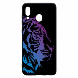 Чохол для Samsung A20 Neon Tiger - PrintSalon