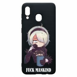 Чохол для Samsung A20 Nier. Fuck Mankind - PrintSalon