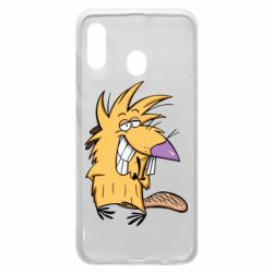 Чехол для Samsung A20 Norbert from Angry Beavers - PrintSalon