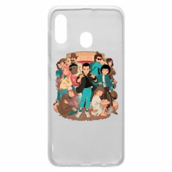 Чехол для Samsung A20 Очень странные дела арт - PrintSalon