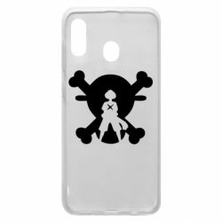 Чохол для Samsung A20 One Piece Luffy Captain - PrintSalon