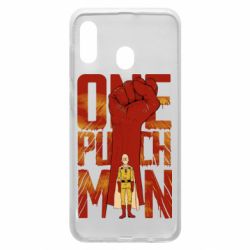 Чохол для Samsung A20 One Punch Man Saitama - PrintSalon