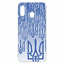 Чохол для Samsung A20 Паттерн з гербом - PrintSalon