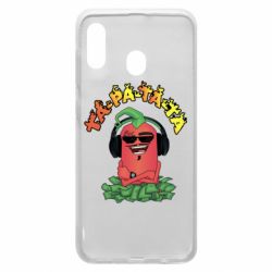 Чехол для Samsung A20 Перец Эдисон и доллары - PrintSalon