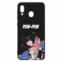 Чехол для Samsung A20 Pew-Pew - PrintSalon