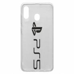 Чехол для Samsung A20 PlayStation 5 Logo - PrintSalon