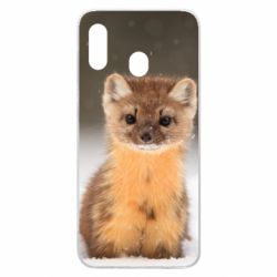 Чехол для Samsung A20 Пушистая куница - PrintSalon