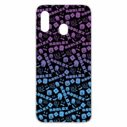 Чехол для Samsung A20 Roblox Gradient - PrintSalon