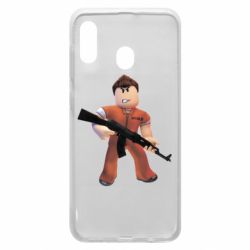 Чехол для Samsung A20 Roblox Prisoner - PrintSalon