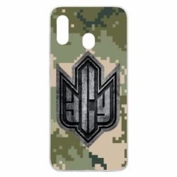 Чехол для Samsung A20 РУССКИЙ ВОЕННЫЙ КОРАБЛЬ ІДІ НА ХУЙ! ВСУ - PrintSalon