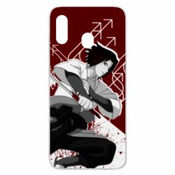 Чехол для Samsung A20 Sasuke Uchiha - PrintSalon