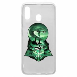 Чохол для Samsung A20 Slytherin collage - PrintSalon