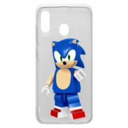 Чехол для Samsung A20 Sonic Lego - PrintSalon
