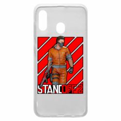 Чехол для Samsung A20 Standoff 2 Red Logo - PrintSalon