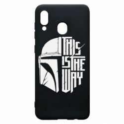 Чохол для Samsung A20 This Is The Way - PrintSalon