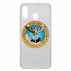 Чехол для Samsung A20 Военная разведка Украина, сова - PrintSalon