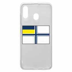Чехол для Samsung A20 Военно-морской флаг ВСУ - PrintSalon