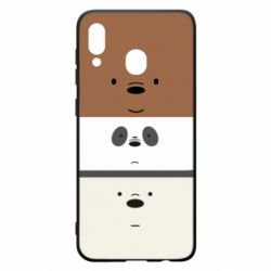 Чохол для Samsung A20 We bare bears ice cream - PrintSalon
