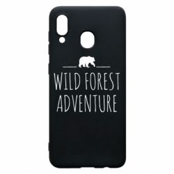 Чехол для Samsung A20 Wild forest adventure - PrintSalon