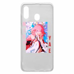 Чехол для Samsung A20 Yae Miko art - PrintSalon