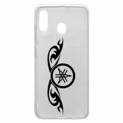 Чехол для Samsung A20 Yamaha Art Logo - PrintSalon