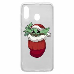 Чехол для Samsung A20 Йода в перчатке - PrintSalon