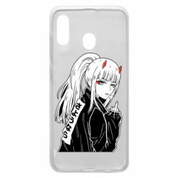 Чехол для Samsung A20 Zero Two Art - PrintSalon