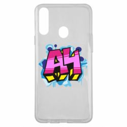 Чехол для Samsung A20s А4 Граффити - PrintSalon