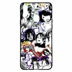 Чохол для Samsung A20s Ahegao anime characters manga - PrintSalon