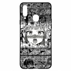 Чохол для Samsung A20s Ahegao Glitch - PrintSalon