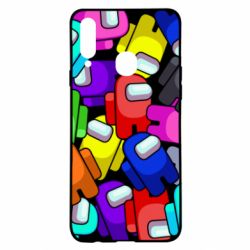 Чехол для Samsung A20s Among us multicolored - PrintSalon