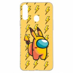 Чехол для Samsung A20s Among Us - Pikachu skin - PrintSalon