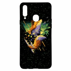 Чохол для Samsung A20s Art fox - PrintSalon