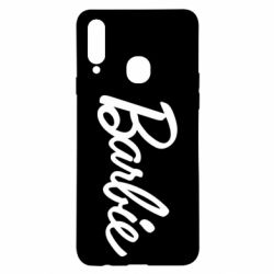 Чехол для Samsung A20s Барби Лого - PrintSalon