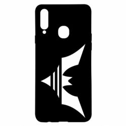 Чохол для Samsung A20s Batman three line - PrintSalon