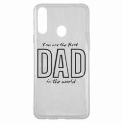 Чехол для Samsung A20s Best dad text-PrintSalon Чехол для Samsung A20s Best dad text