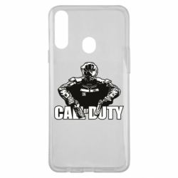 Чохол для Samsung A20s Боєць CoD - PrintSalon