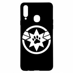 Чохол для Samsung A20s Captain Marvel's Cat - PrintSalon