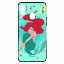 Чохол для Samsung A20s Cute and shy Ariel - PrintSalon